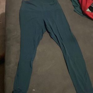 Lululemon align 25in, teal, size 8